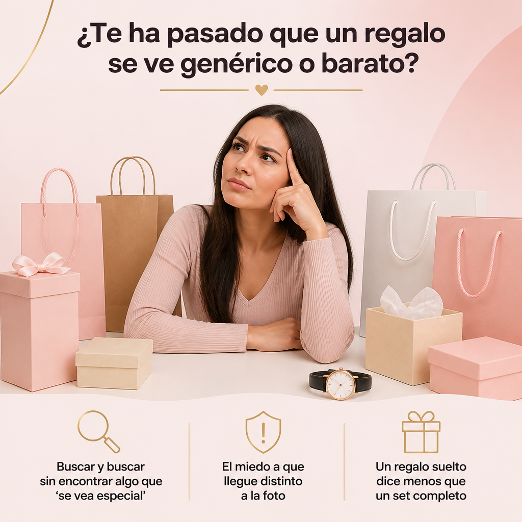 GlamTime® — Kit 5 en 1 💍 El regalo perfecto para el mes del amor y amistad