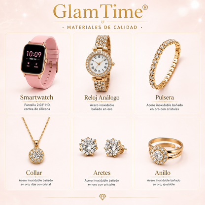GlamTime® — Kit 5 en 1 💍 El regalo perfecto para el mes del amor y amistad