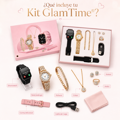 GlamTime® — Kit 5 en 1 💍 El regalo perfecto para el mes del amor y amistad