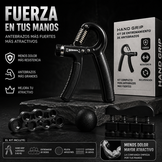 Ejercitador de antebrazo y mano💪🏼 vuélvete mas atractivo en unas semanas