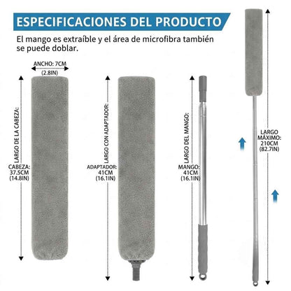 FlexDust® Cepillo Flexible Extensible 🧹 — llega donde nada más llega