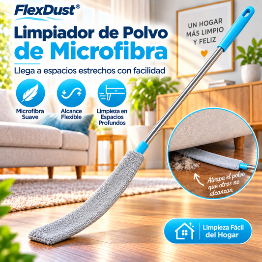 FlexDust® Cepillo Flexible Extensible 🧹 — llega donde nada más llega