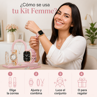 GlamTime® — Kit 5 en 1 💍 El regalo perfecto para el mes del amor y amistad