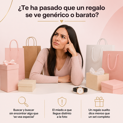 GlamTime® — Kit 5 en 1 💍 El regalo perfecto para el mes del amor y amistad